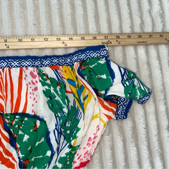 Flying Tomato Blue and Pink Off-Shoulder  Sleeve Sundress - Picture 6 of 8